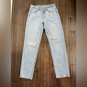 American Eagle denim jeans.